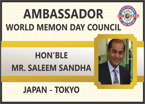 SALEEM SANDHA JAPAN TOKYO